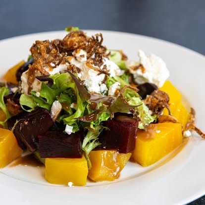 Roasted Beets & Chèvre